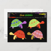 おじいちゃんから孫はがき用 ポストカード (正面/裏面)