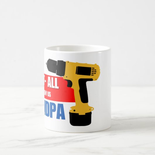 おじいちゃんがすべてを修正 モーフィングマグカップ (中央)