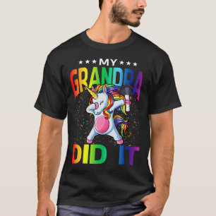 おじいちゃんが卒業ユニコーンを卒業した Tシャツ