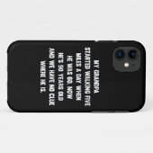 おじいちゃんが歩く5マイル始めた… Case-Mate iPhoneケース (裏面(横))