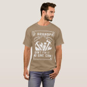 おじいちゃんが直せないなら誰にも無理 父の日 誕生日 Tシャツ (正面フル)