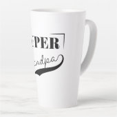 おじいちゃんすごい カフェラテマグ (右アングル)