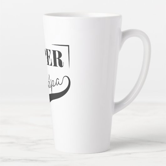 おじいちゃんすごい カフェラテマグ (右)