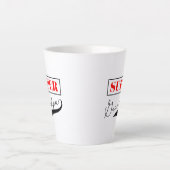 おじいちゃんすごい カフェラテマグ (正面)