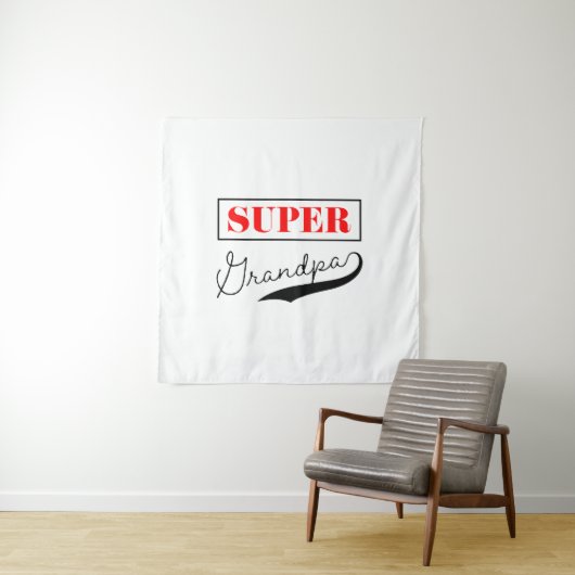 おじいちゃんすごい タペストリー (インサイチュ)