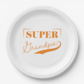 おじいちゃんすごい ペーパープレート (正面)
