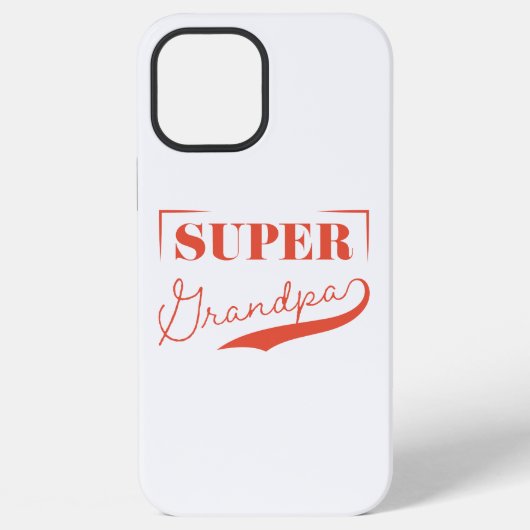 おじいちゃんすごい iPhoneケース (裏面)