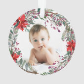 おじいちゃんたち1回クリスマスフォトオーナメント オーナメント (裏面)