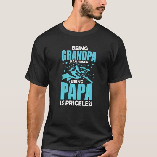 おじいちゃんであることは大きなこと Tシャツ (正面)