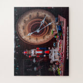 おじいちゃんとおばあちゃんからのクリスマスの挨拶 ジグソーパズル (縦)