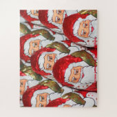 おじいちゃんとおばあちゃんからのクリスマスの挨拶 ジグソーパズル (縦)