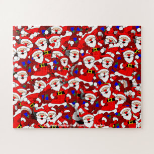 おじいちゃんとおばあちゃんからのクリスマスの挨拶 ジグソーパズル