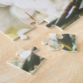 おじいちゃんとおばあちゃんからのクリスマスの挨拶 ジグソーパズル (側面)