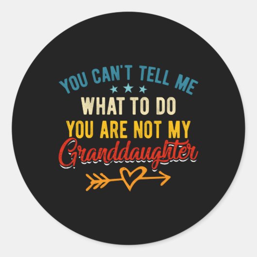 おじいちゃんとおばあちゃんには言えないよ ラウンドシール (正面)