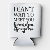 おじいちゃんとおばあちゃんに会うのが待ち遠しい 缶クーラー (正面)