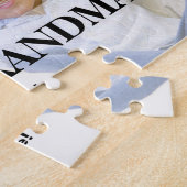 おじいちゃんとおばあちゃんカスタムの写真 ジグソーパズル (側面)