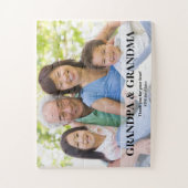 おじいちゃんとおばあちゃんカスタムの写真 ジグソーパズル (縦)