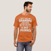 おじいちゃんと呼ばれるお父さんの日 Tシャツ (正面フル)