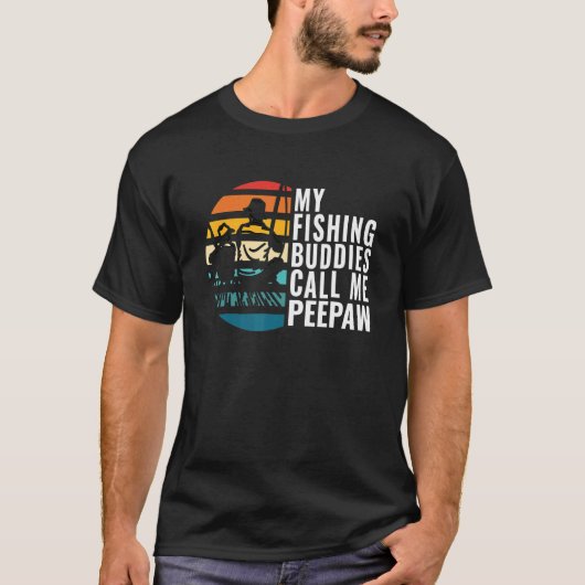 おじいちゃんと呼ばれる男の子のフィッシャーマンF Tシャツ (正面)