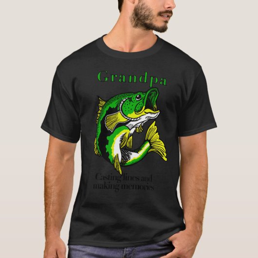 おじいちゃんと思い出を作る Tシャツ (正面)