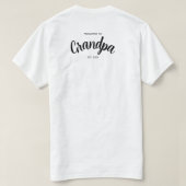 おじいちゃんになった年 白 Tシャツ (デザイン裏面)