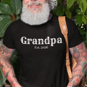 おじいちゃんになった年 Tシャツ