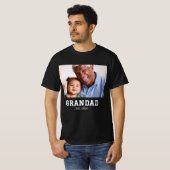 おじいちゃんになった記念のフォト Tシャツ (正面フル)