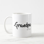 おじいちゃんになった記念のプレゼント コーヒーマグカップ (左)