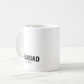おじいちゃんになった記念ギフト コーヒーマグカップ (正面左)