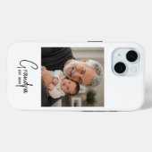 おじいちゃんになった記念スクリプト写真  Case-Mate iPhoneケース (裏面 (横))