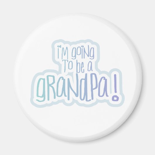 おじいちゃんになる マグネット (正面)