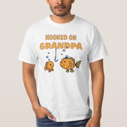 おじいちゃんにはまっている Tシャツ (正面)