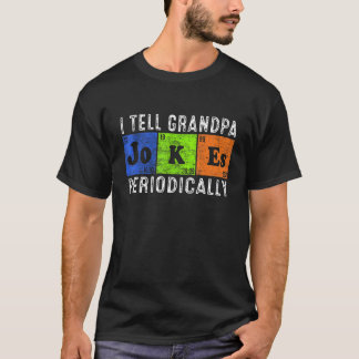 おじいちゃんに定期的にファーザーの日を言うメンズ Tシャツ