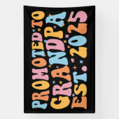 おじいちゃんに昇格 2025年予定III 横断幕 (縦)