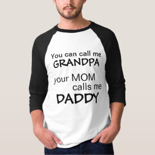 おじいちゃんに電話して Tシャツ