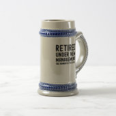 おじいちゃんのおじいちゃんの引退後のお母さんの日 ビールジョッキ (正面右)