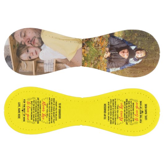 おじいちゃんのおばあちゃんから孫へカスタム2写真 ソフトボール (パネル)