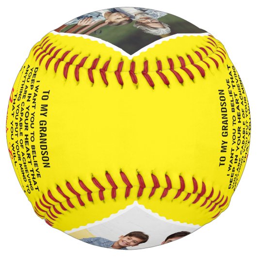 おじいちゃんのおばあちゃんから孫へカスタム4写真 ソフトボール (裏面)