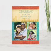 おじいちゃんのお父さんの日のカード カード (正面)