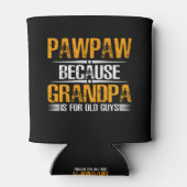 おじいちゃんのためにポーポー 缶クーラー (裏面)