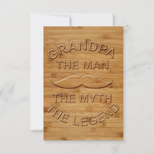 おじいちゃんのために サンキューカード (正面)