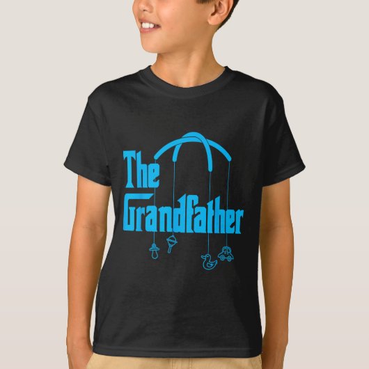 おじいちゃんのための面白い引用デザイン Tシャツ (正面)
