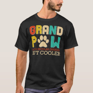 おじいちゃんのような大クール手おもしろいだが  Tシャツ