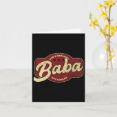 おじいちゃんのようにバクールバ – アラビア語 カード (黄色い花)