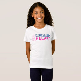おじいちゃんのガーデンヘルパー ガールズTシャツ Tシャツ