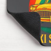 おじいちゃんのタクシーサービス - 面白いドライバー好き マウスパッド (コーナー)