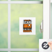 おじいちゃんのハロウィンTシャツデザイン_1 ウィンドウサイン (ホーム)