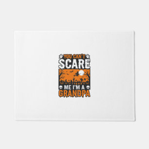おじいちゃんのハロウィンTシャツデザイン_1 ドアマット