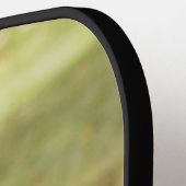 おじいちゃんのリーヌゲッツ！カスタム写真と名前 ピックルボールラケット (左詳細)