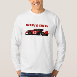 おじいちゃんのレッド・レースカー・クルーの誕生日パーティー Tシャツ